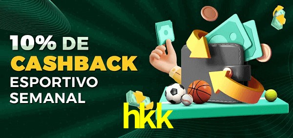 10% de bônus de cashback na hkk